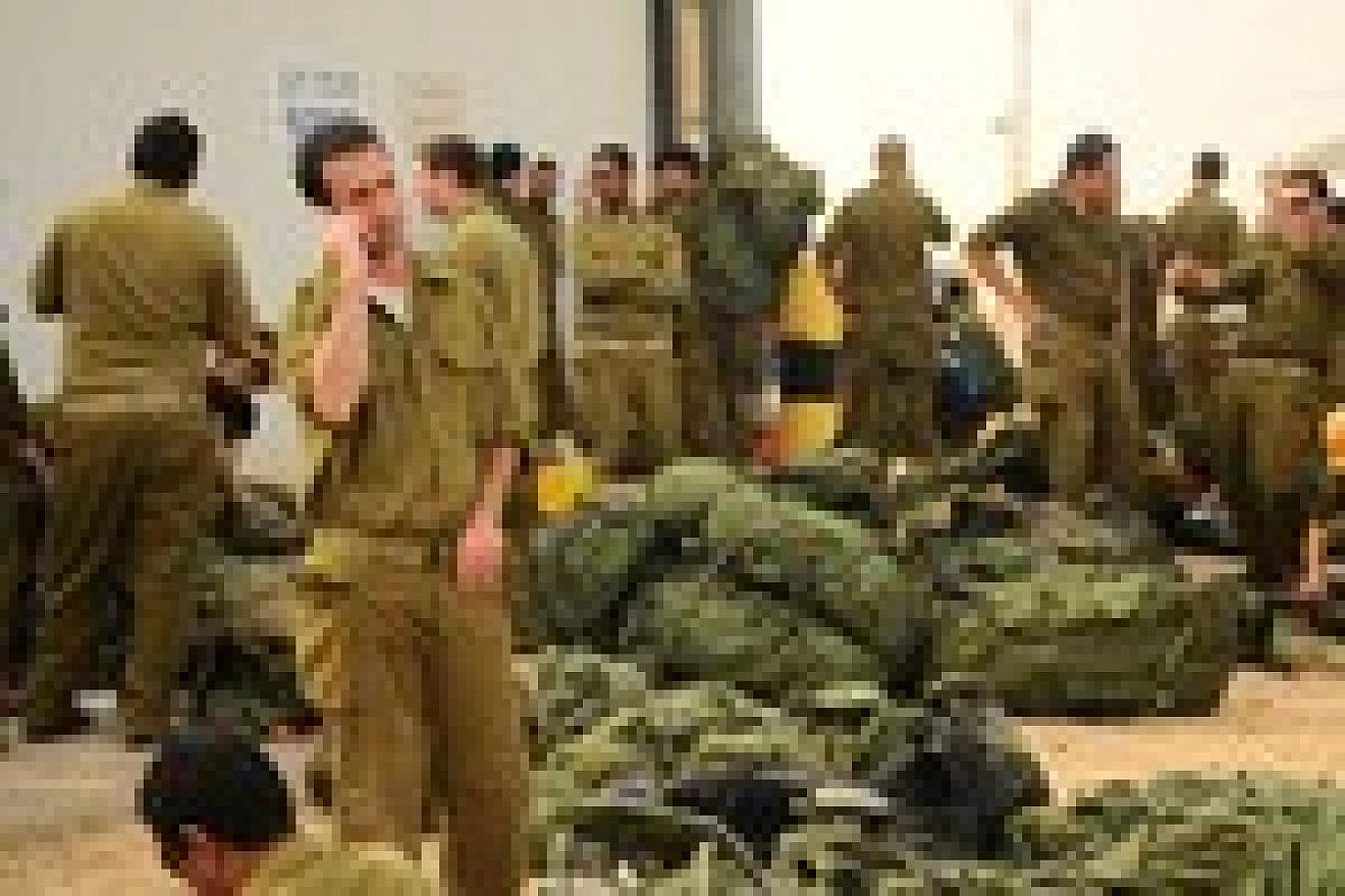 Click photo to download. Caption: On Nov. 17, IDF reserve soldiers in staging areas around the Gaza Strip. They can go home in the coming days if the Israel-Hamas ceasefire holds. Credit: Israel Defense Forces.