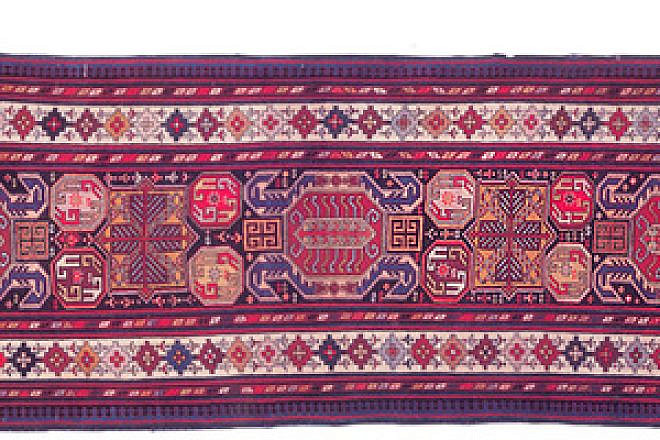 Click photo to download. Caption: A rug from Karabakh. Credit: Courtesy Vugar Dadashov/Azerbaijan Rugs/azerbaijanrugs.com.
