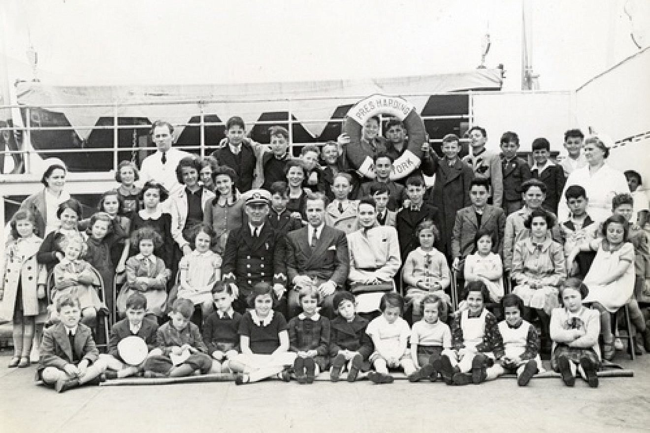 Click photo to download. Caption: The children rescued by Gilbert and Eleanor Kraus. Credit: Courtesy HBO.