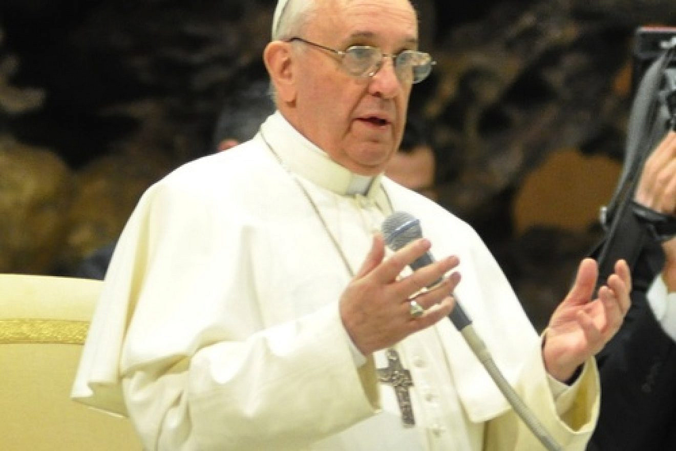 Caption: Pope Francis. Credit: Tenan/Wikimedia Commobs.