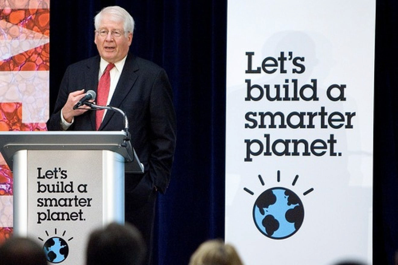 U.S. Rep. David Price (D-N.C.) speaks at the IBM facility in Research Triangle Park, North Carolina on April 7, 2010. Price and U.S. Rep. Lloyd Doggett drafted a letter to President Barack Obama opposing new Iran sanctions legislation that has been signed by more than 100 members of the House. Credit: Rep. David Price.