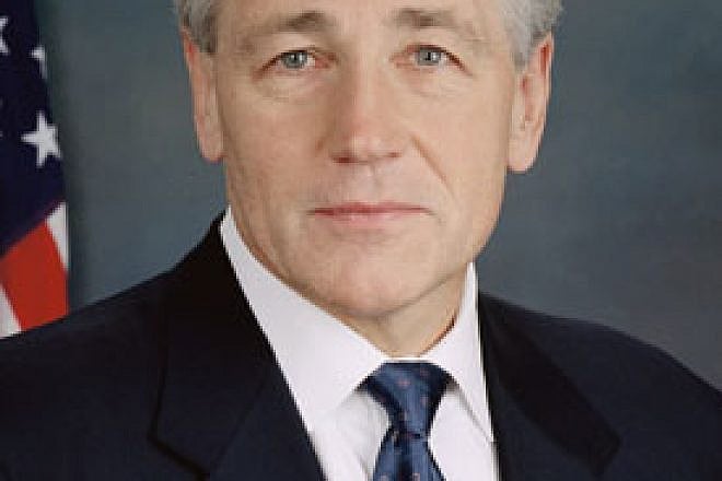 Click photo to download. Caption: Former Nebraska senator Chuck Hagel, a candidate for Secretary of Defense. Credit: U.S. Senate.