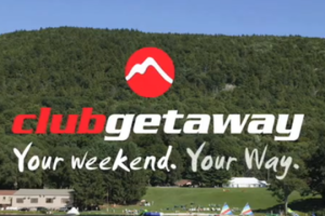 A shot from a promotional video for JDate's "Club Getaway" weekend. Credit: JDate.