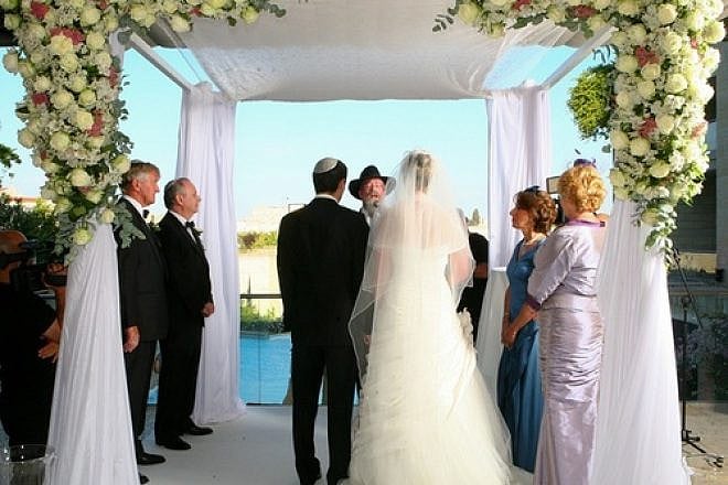 Click photo to download. Caption: A Jewish wedding in Jerusalem. Credit: Nikki Fenton.