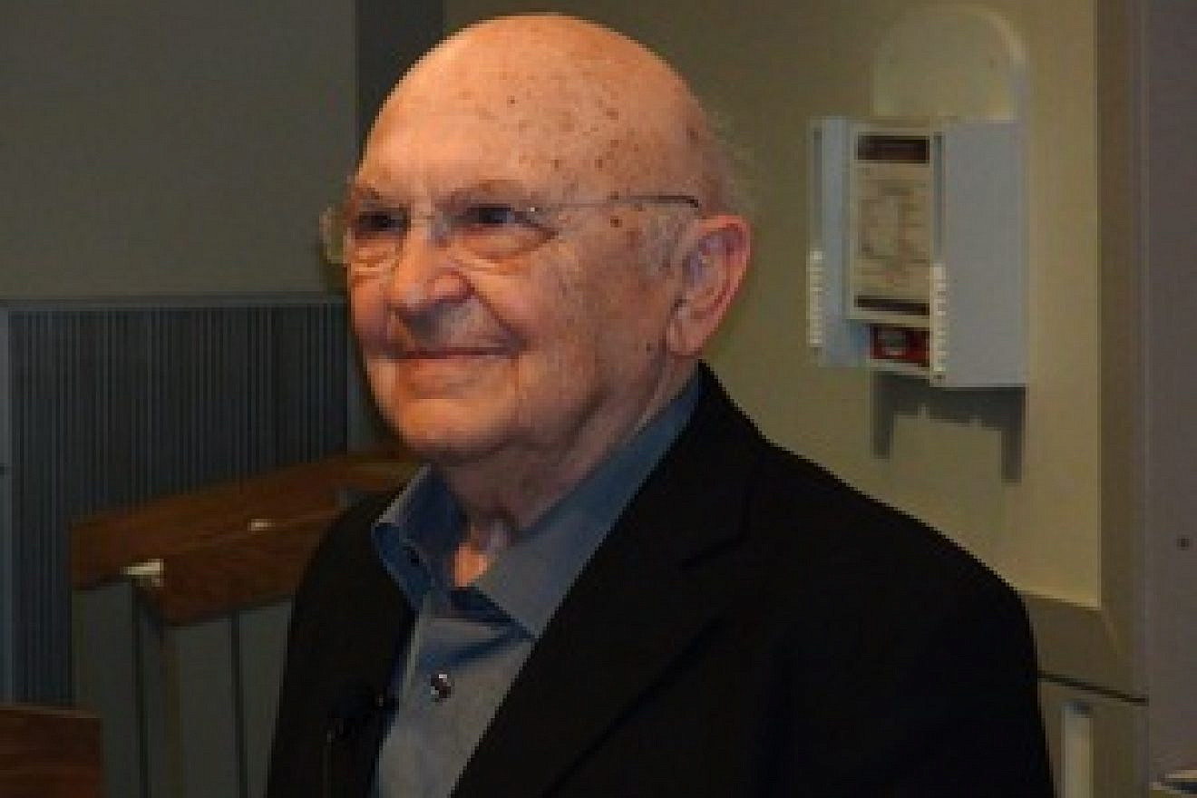 Israeli novelist Aharon Appelfeld at the University of Pennsylvania. Credit: Kevin Walsh.