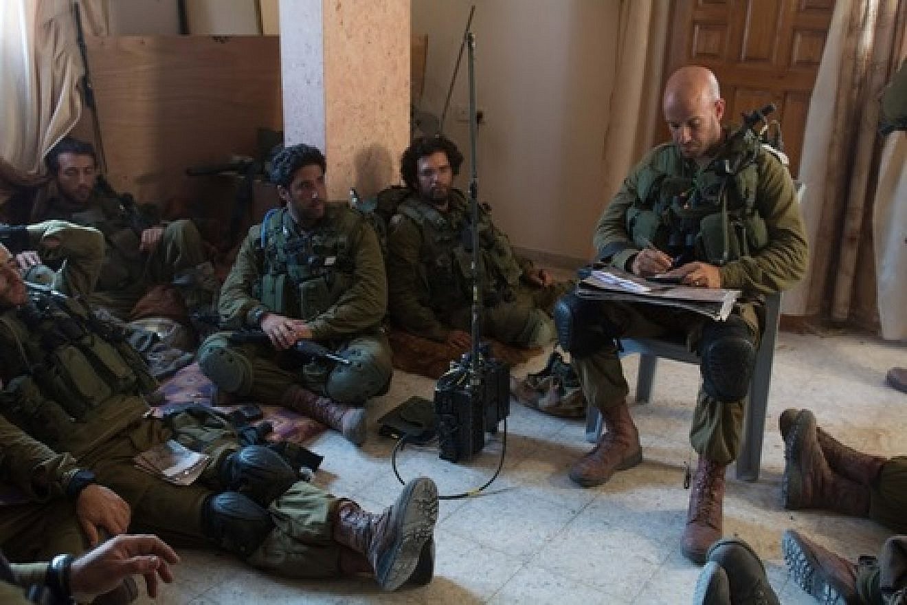 Click photo to download. Caption: IDF soldiers in Gaza during Operation Protective Edge in 2014. Credit: IDF.