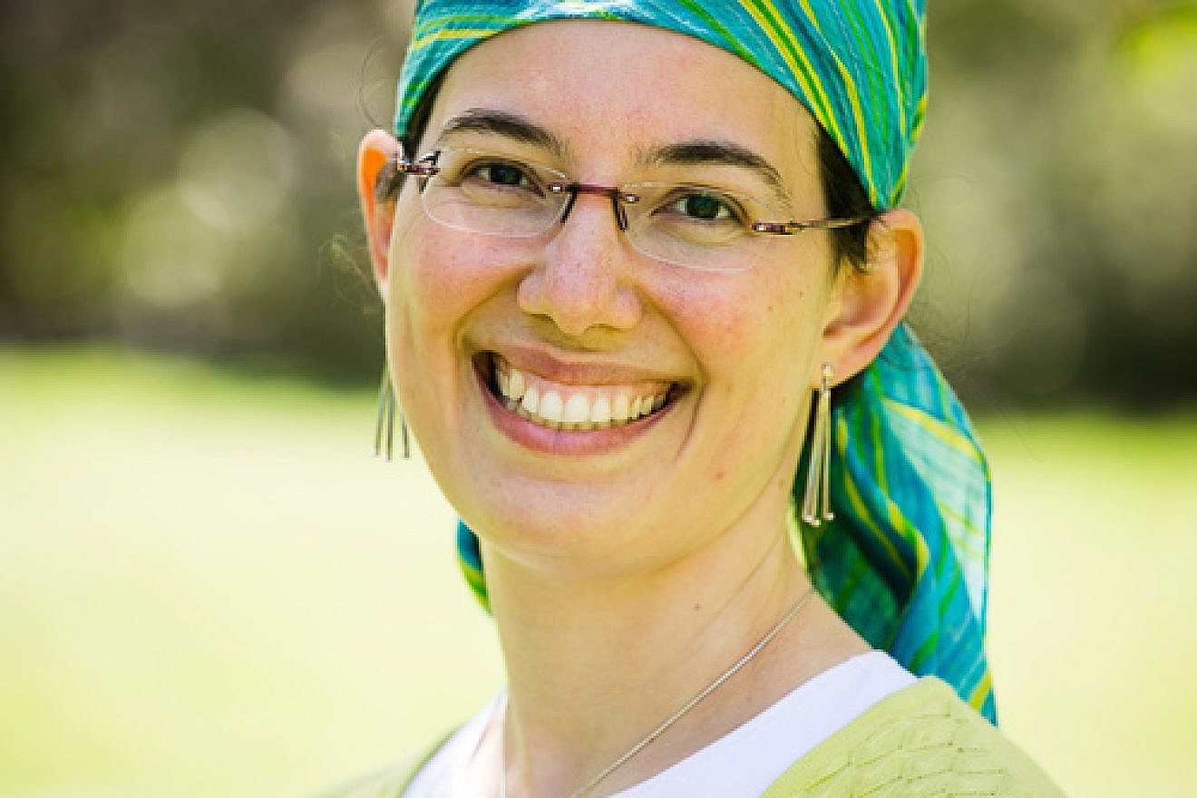 Jennie Rosenfeld, who on Feb. 2 assumed the role of spiritual adviser in Efrat, Israel. Credit: Meir Kruter/Kruter Photography.
