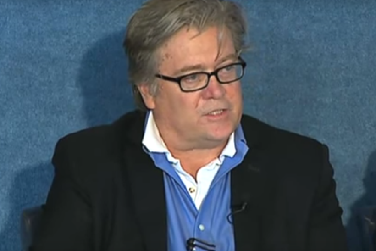 Stephen Bannon. Credit: YouTube.