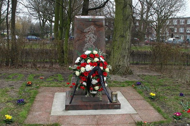 Click photo to download. Caption: A Khojaly massacre memorial in The Hague, Netherlands. Credit: Mursel via Wikimedia Commons.