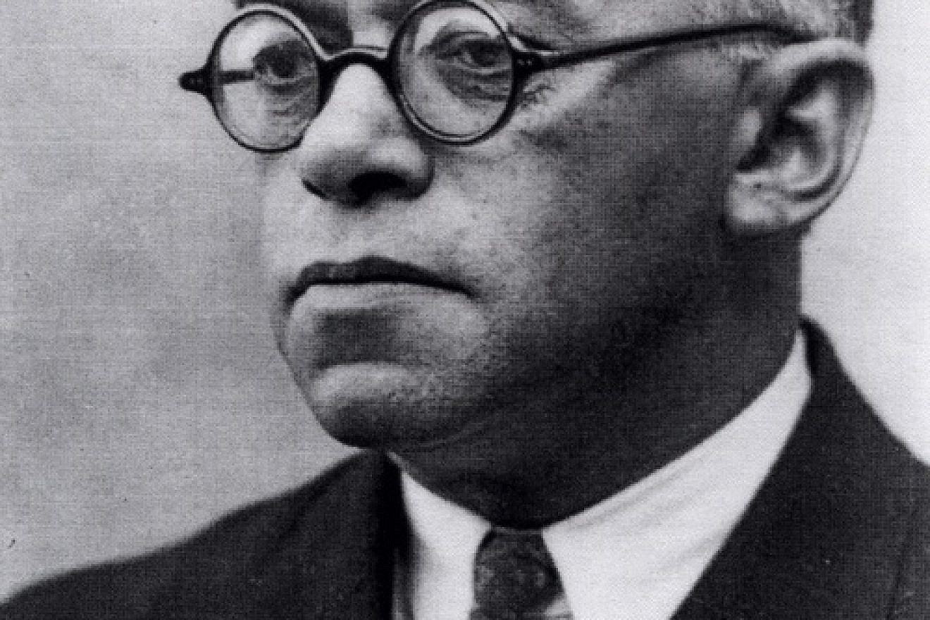 Ze'ev Jabotinsky. Credit: Courtesy.