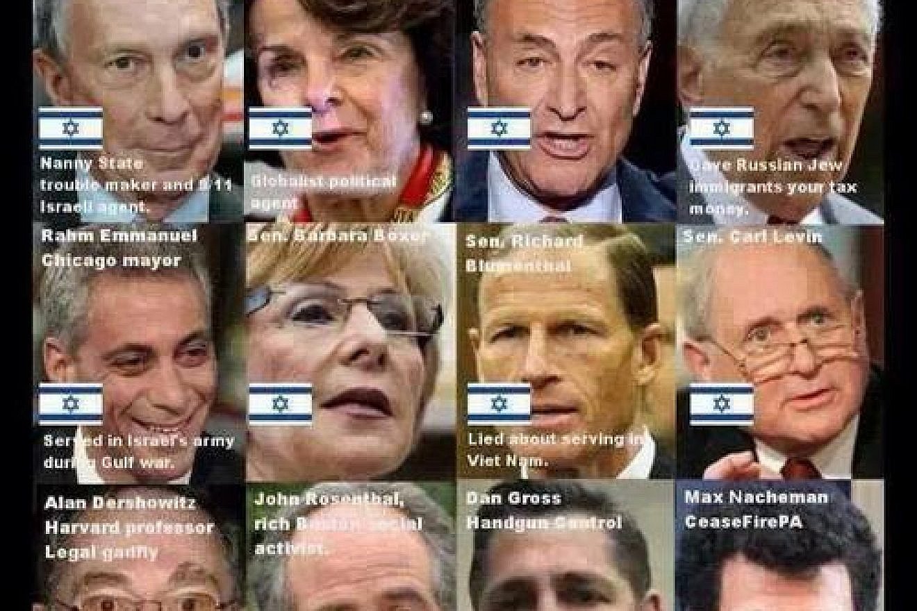 Ted Nugent's recent Facebook post blaming gun control on prominent American Jews. Source: Facebook.