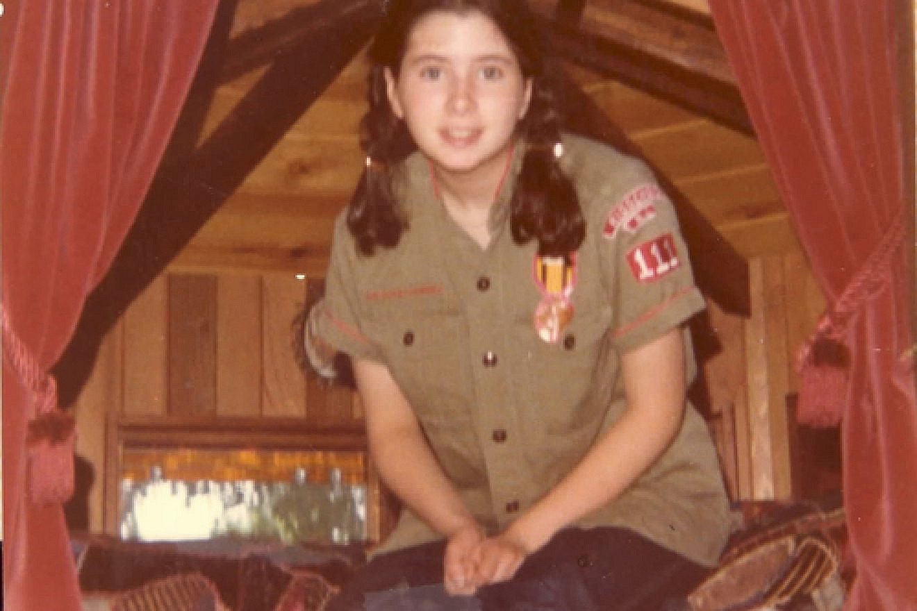 Dawn Lerman, age 15 in this photo, at summer camp. Credit: Courtesy Dawn Lerman.