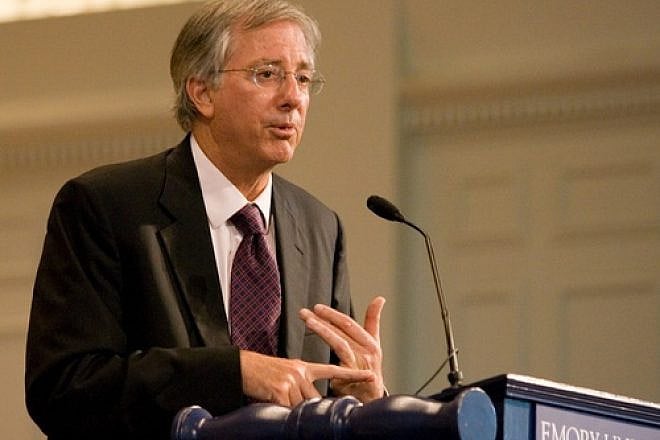 Dennis Ross, a former U.S. envoy and peace negotiator, speaks at Emory University in 2007. Credit: Nrbelex via Wikimedia Commons.