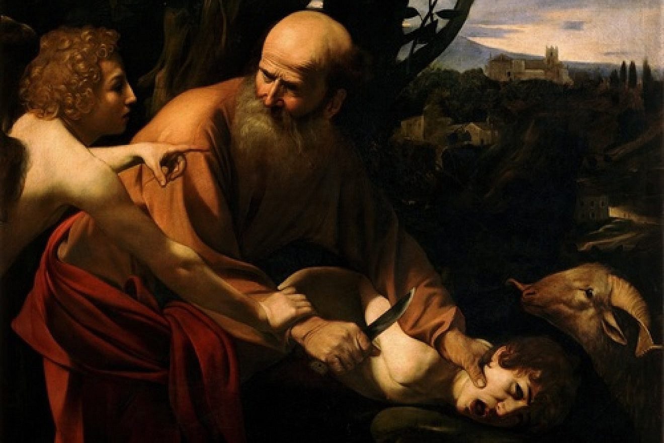 A depiction of the binding of Isaac (in Hebrew, the "akedah"). Credit: Uffizi Gallery via Wikimedia Commons.