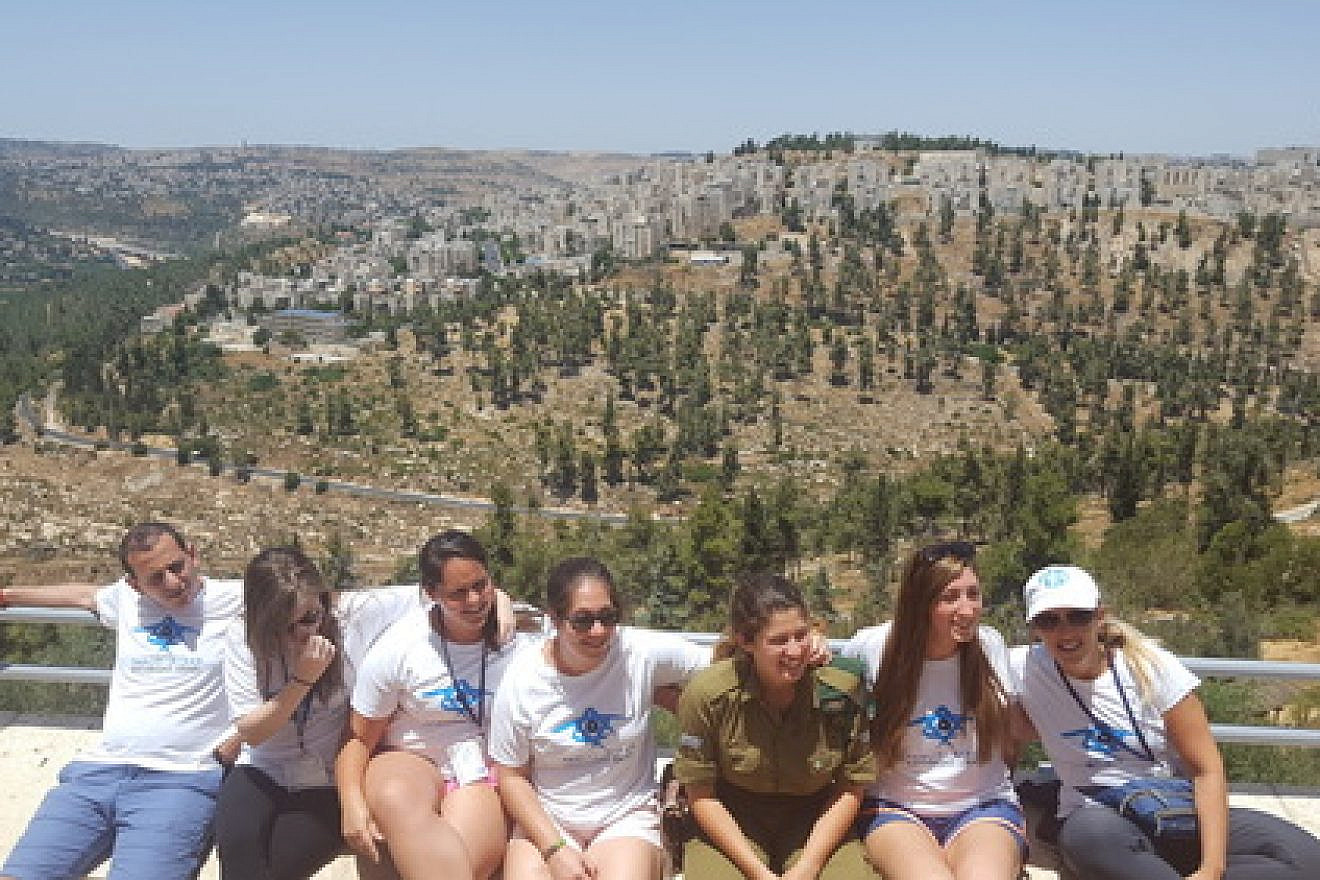 Pictured in Jerusalem are participants from this year's American Physicians Fellowship for Medicine trip, a specialized track within the Taglit-Birthright Israel program. Credit: Jonathan Gabriel