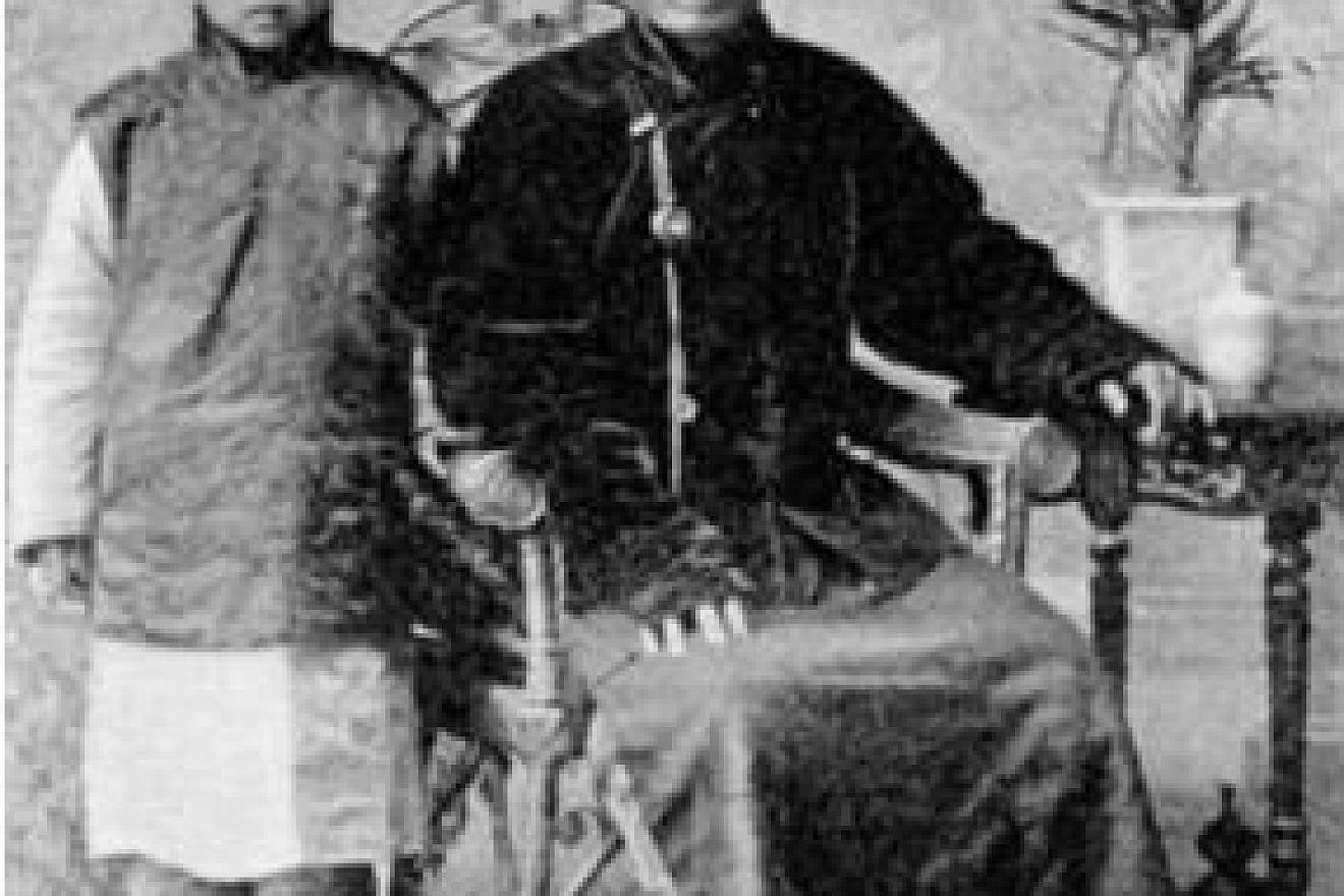 The Jews of K'ai-Fun-Foo (Kaifeng Subprefecture), China. Credit: Wikimedia Commons.