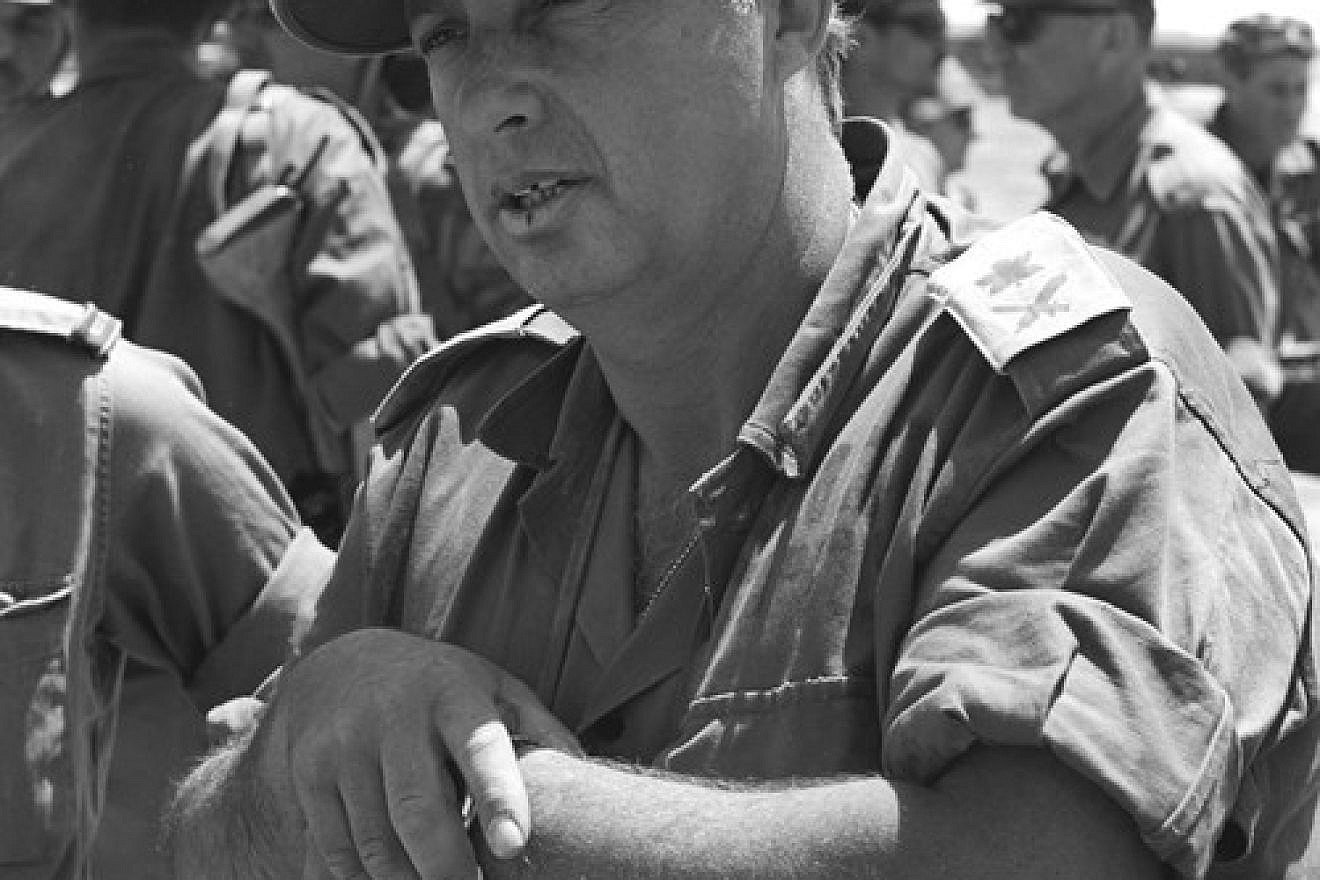 An IDF archives photo of Ariel Sharon. Credit: Courtesy of IDF Archive/Flash90.