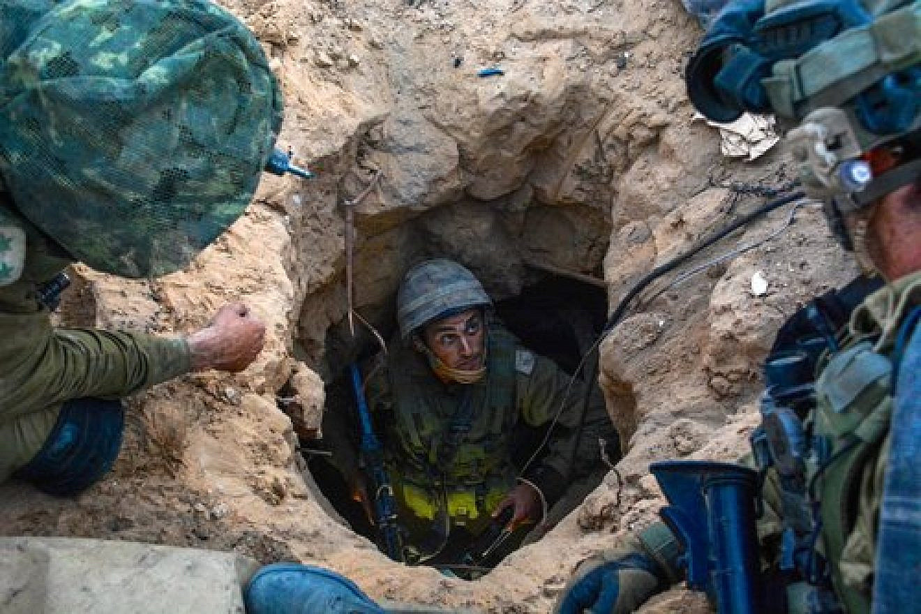 Israel Defense Forces’ soldiers work to discover and dismantle Hamas’s terror tunnels in the Gaza Strip in July 2014. Credit: IDF.