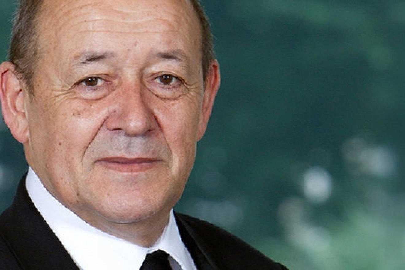 French Foreign Minister Jean-Yves Le Drian. Credit: France Diplomatie.