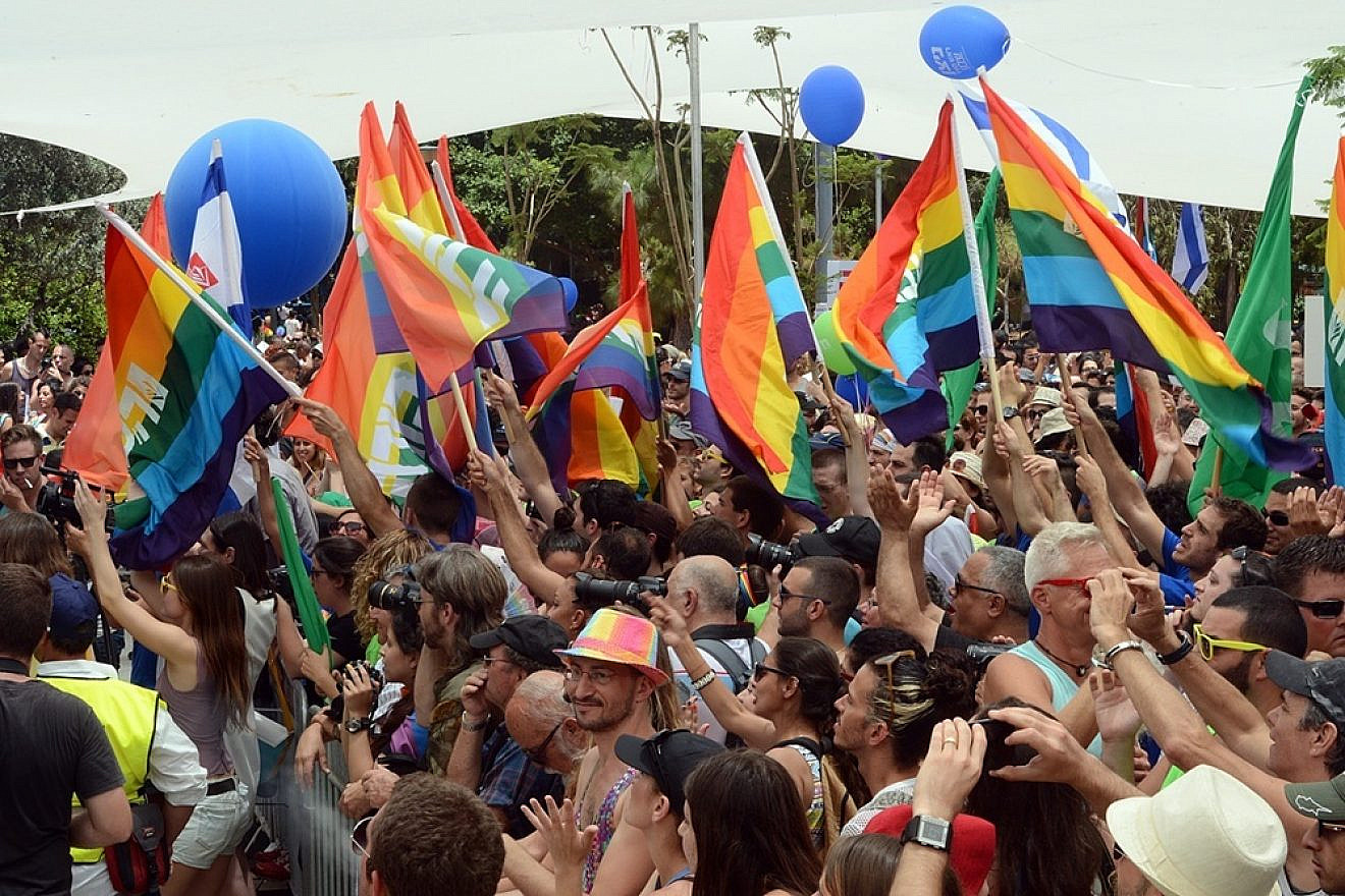 Tel Aviv's LGBT pride parade on June 7, 2013. Credit: U.S. Embassy in Israel.
