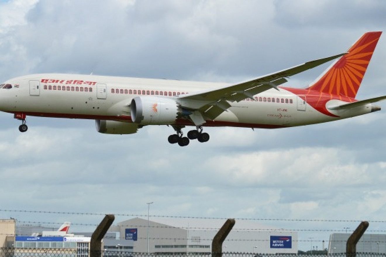 An Air India Boeing 787. Photo by Alan Wilson via Wikimedia Commons.