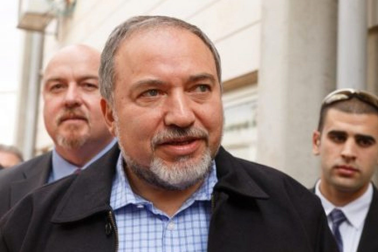 Israeli Defense Minister Avigdor Lieberman