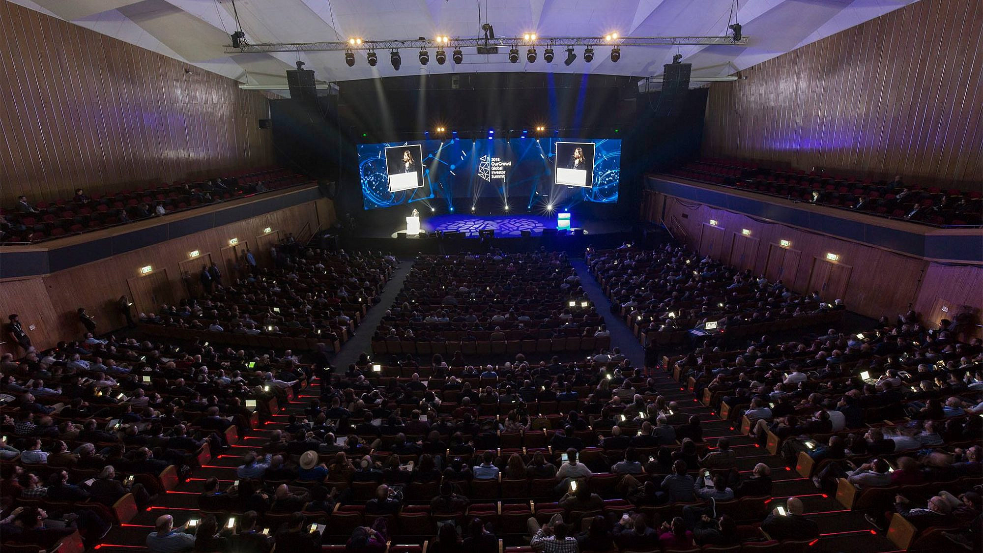 The 2018 OurCrowd Global Investor Summit in Jerusalem. Credit: Facebook.