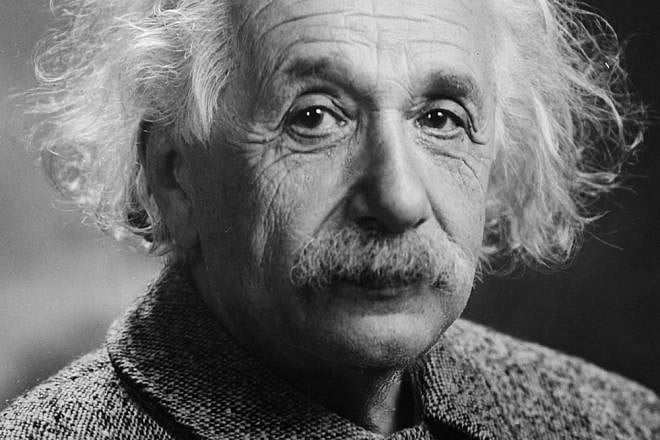 Einstein's official 1921 portrait after receiving the Nobel Prize in physics. Credit: Wikimedia Commons.