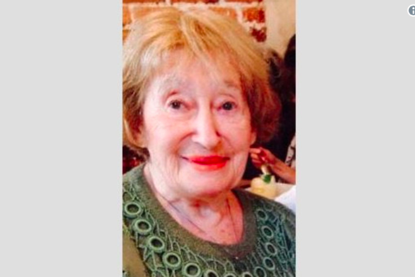 Holocaust survivor Mireille Knoll, 85, who was found murdered in her Paris apartment on March 23, 2018. Source: Screenshot.