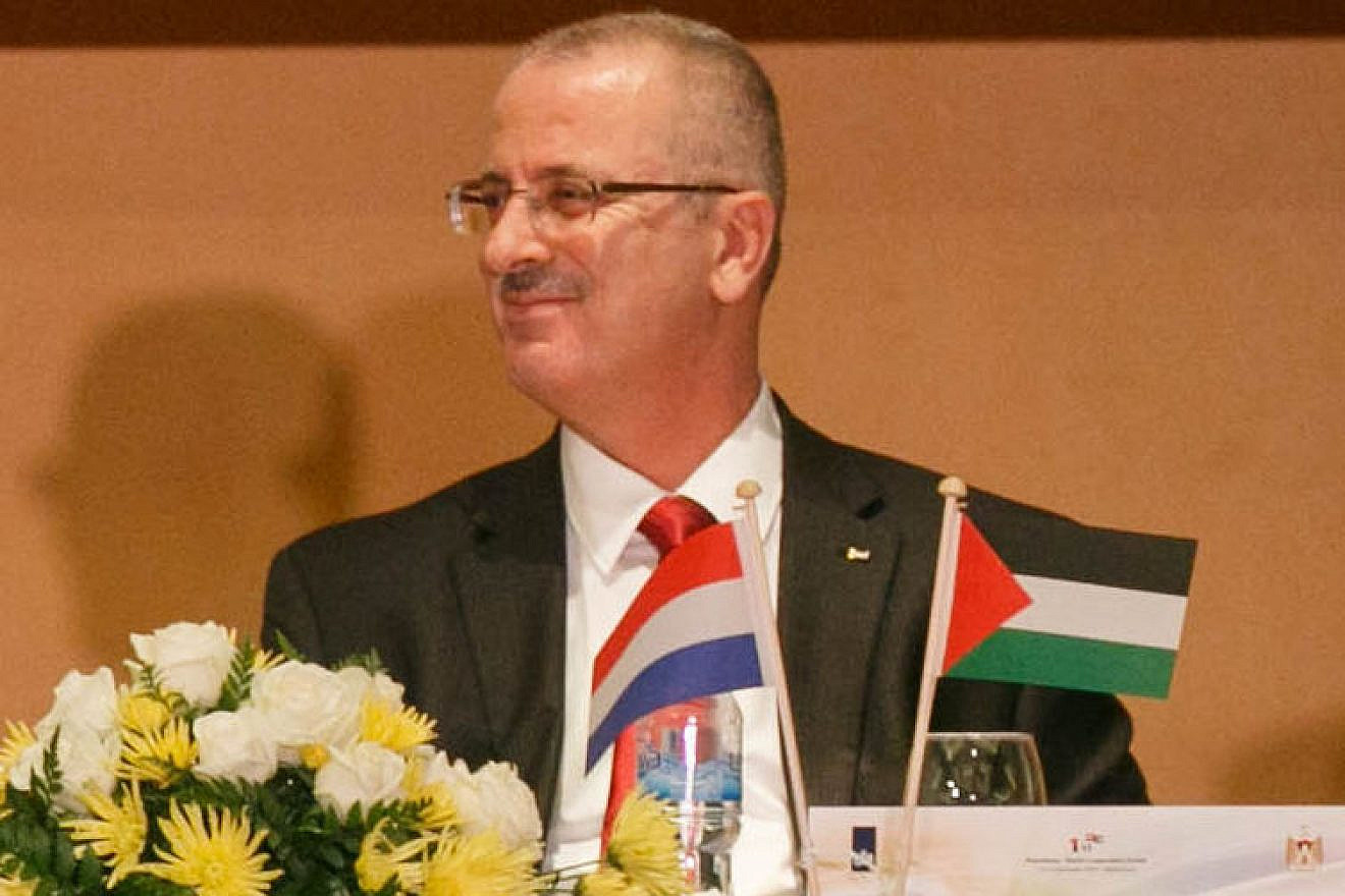 Palestinian Authority Prime Minister Rami Hamdallah. Credit: Wikimedia Commons.