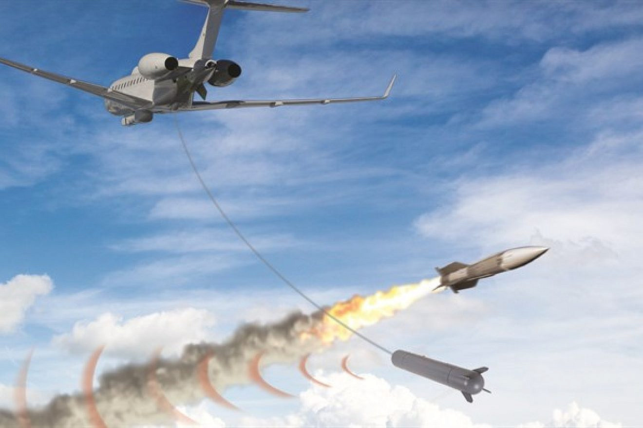 An illustrative representation of ELL-8270 air-defense system. Credit: Israel Aerospace Industries.