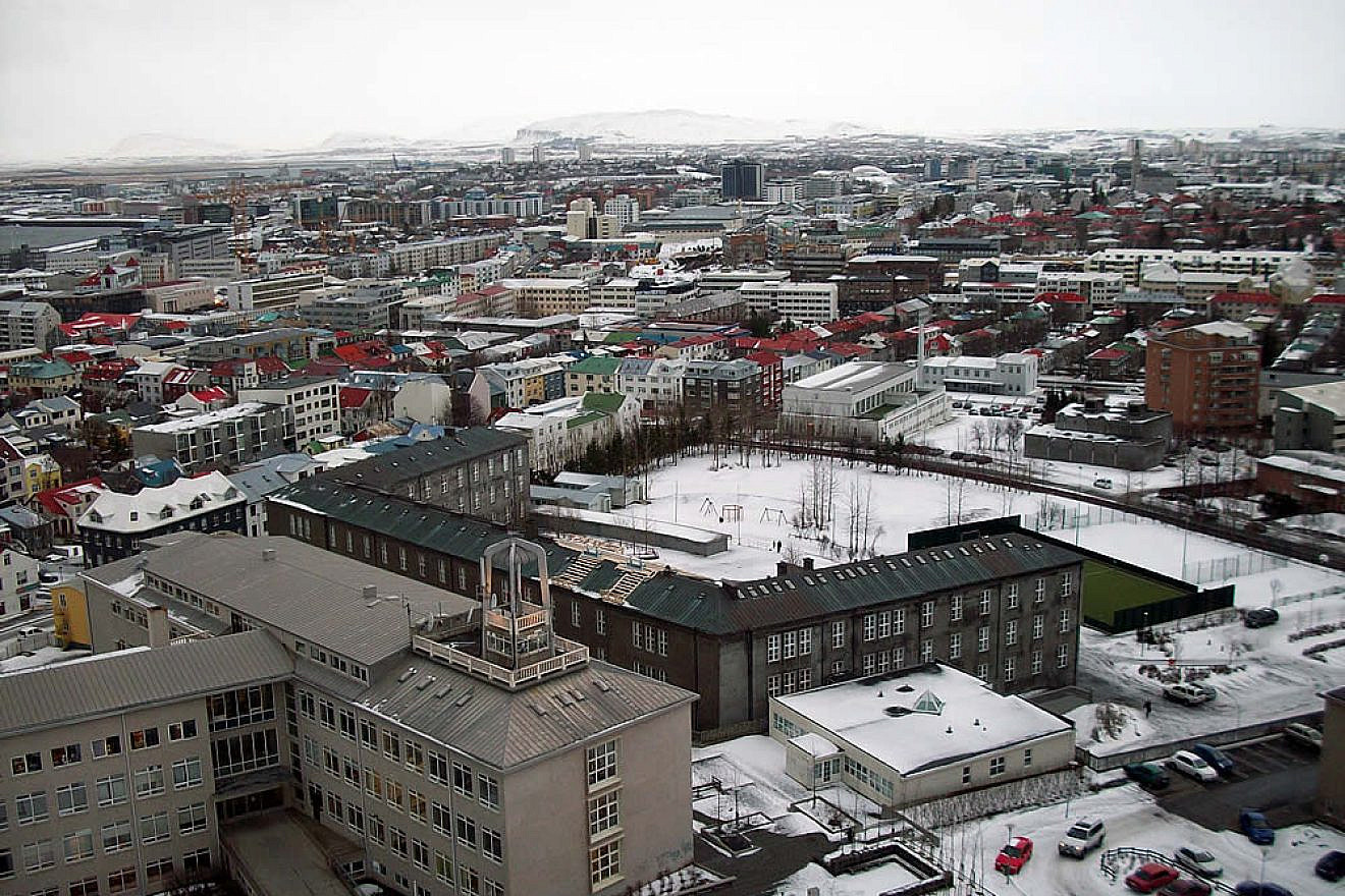Reykjavik, Iceland. (Credit: Jóhann Heiðar Árnason via Wikimedia Commons)