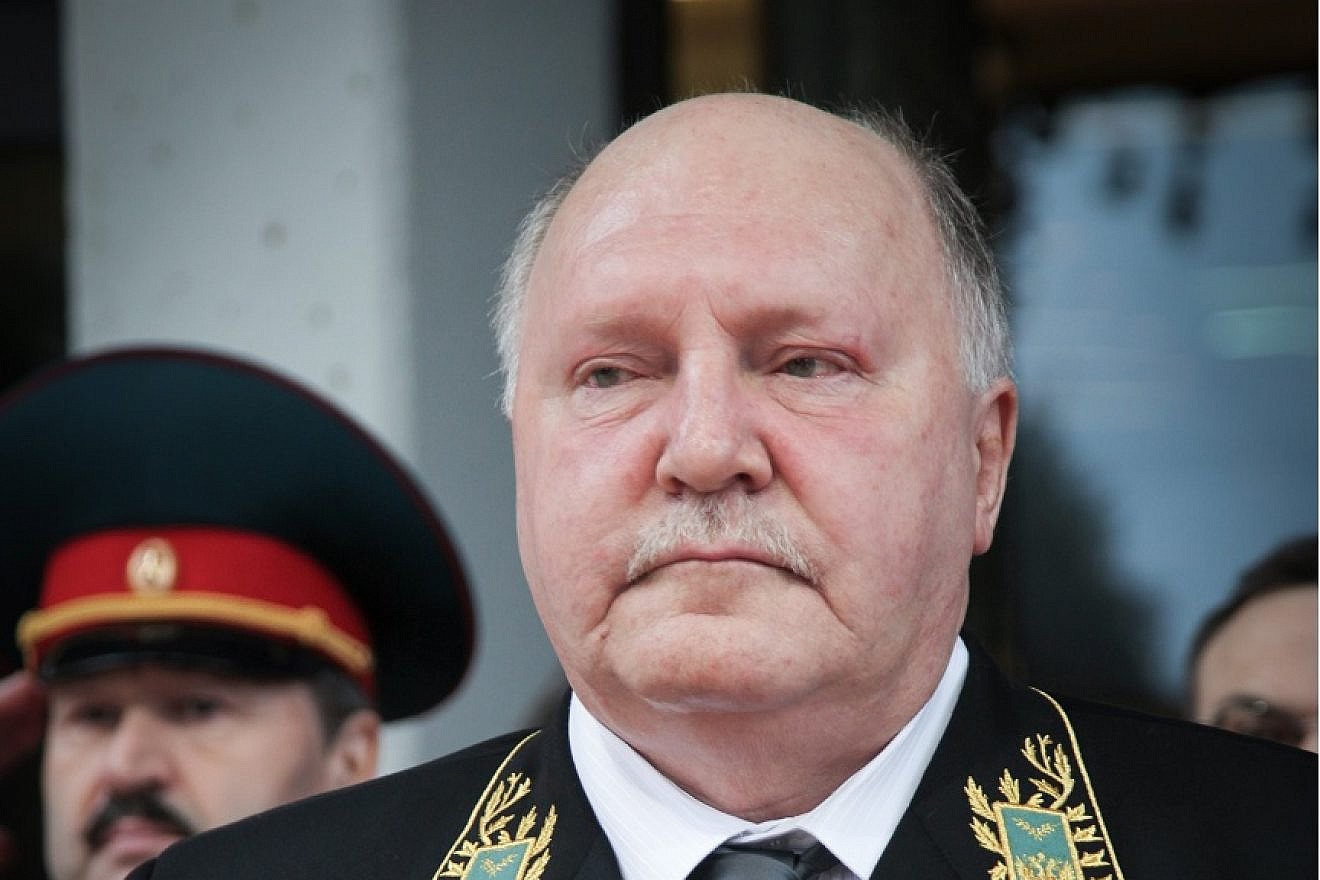 Russian Ambassador to Israel Alexander Shein in Jerusalem. Nov. 9, 2015. Credit: Issac Harari/Flash90