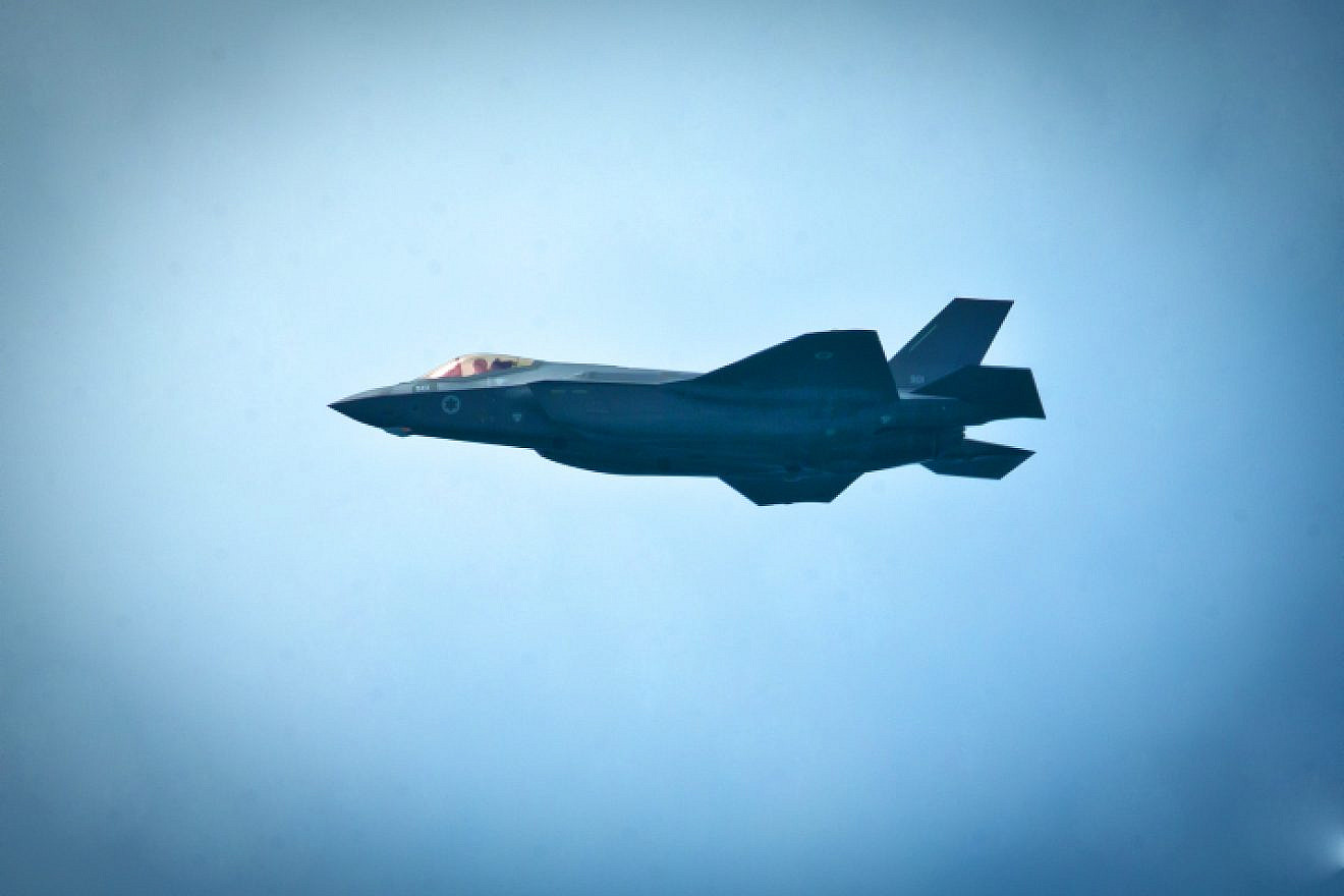 An Israeli F-35 "Adir" stealth fighter jet. May 2, 2017. Photo by Moshe Shai/Flash90.