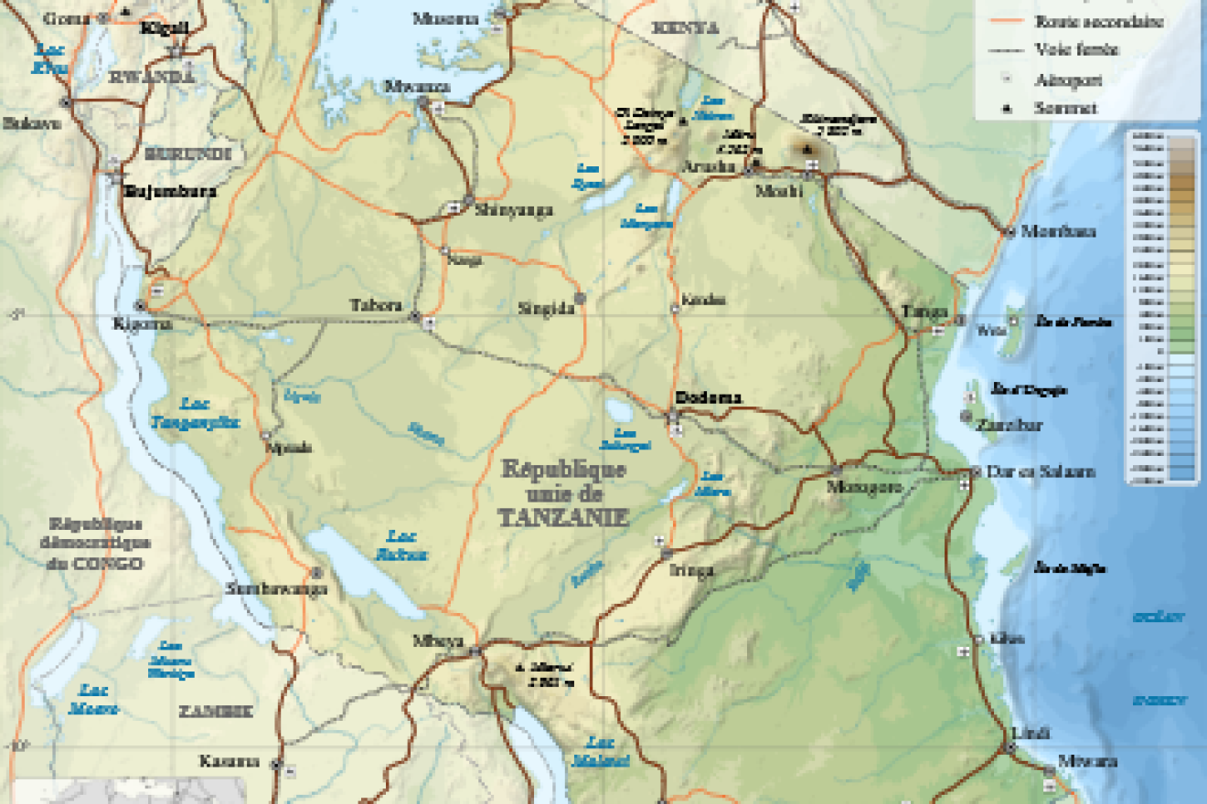 Tanzania. (Wikipedia)