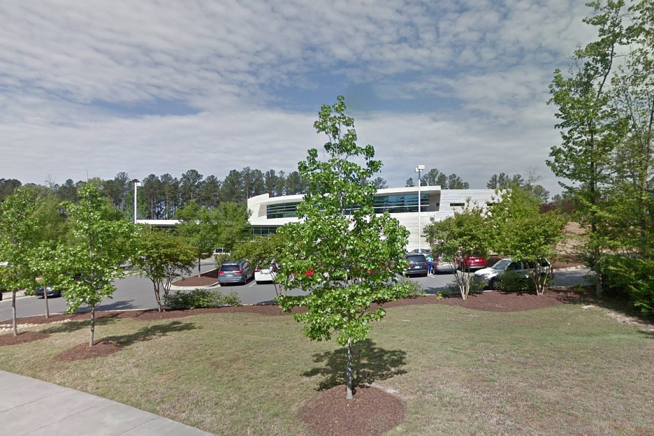 A view of the Jewish Federation of Durham-Chapel Hill building. Credit: Screenshot via Google.