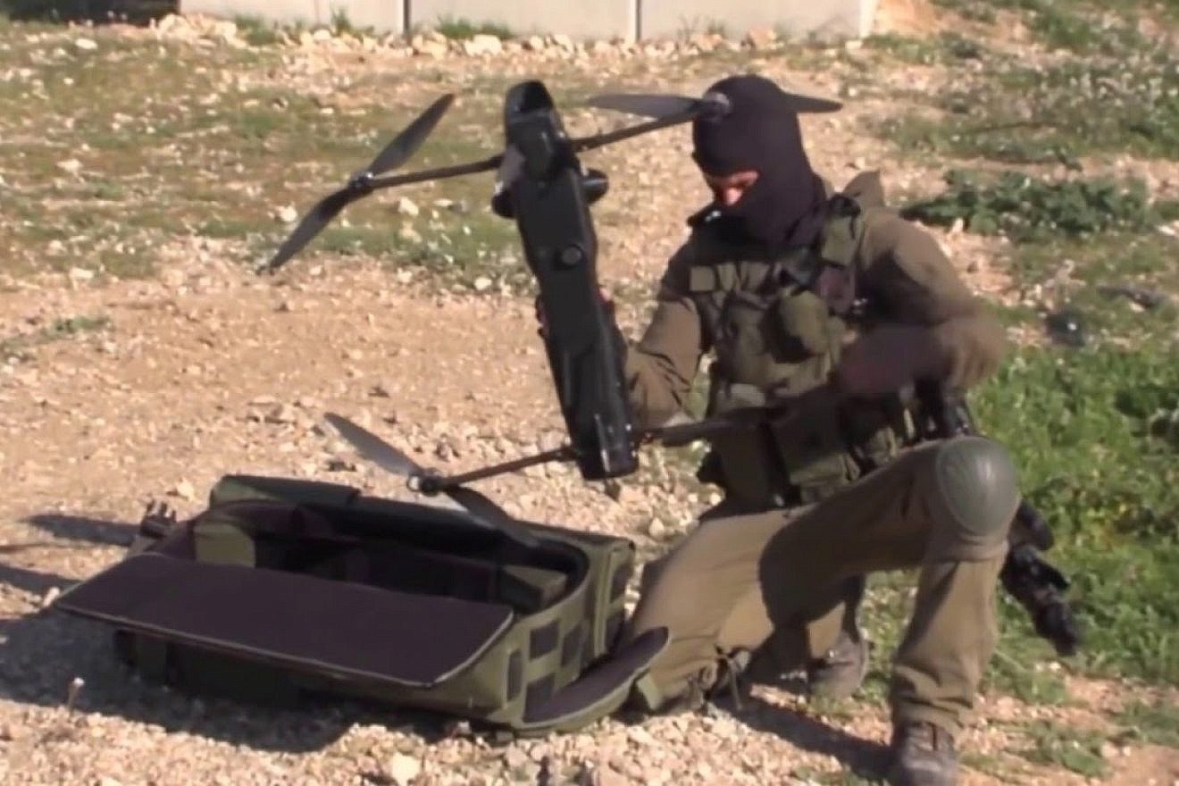 Israel Aerospace Industries’ “Rotem,” designed to carry out “suicide ‎missions” to ‎destroy enemy targets. Credit: YouTube.