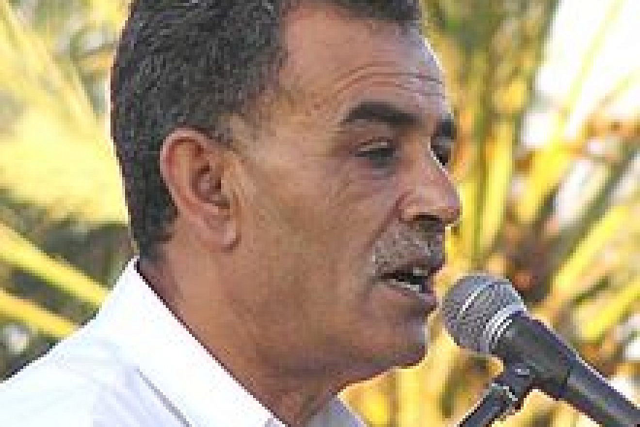 Arab Knesset member Jamal Zahalka. Credit: Wikipedia.