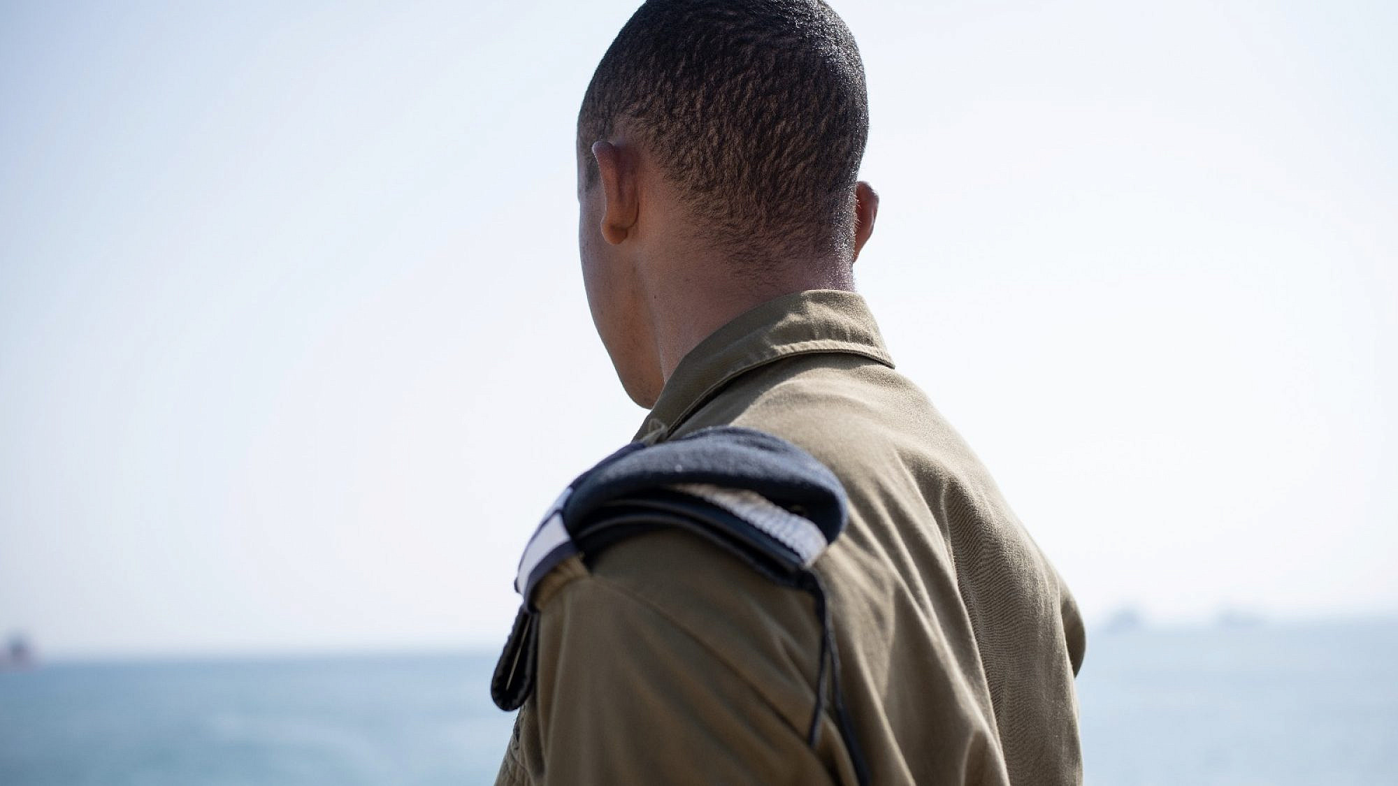 Lt. S in his Israel Defense Forces uniform. Courtesy.