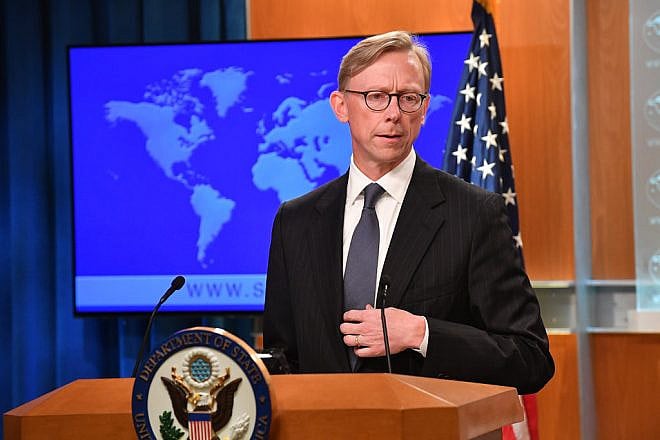 U.S. Special Representative for Iran Brian Hook at the announcement of the creation of the Iran Action Group in the Press Briefing Room at the Department of State, Aug. 16, 2018. Credit: U.S. Department of State/Flickr.