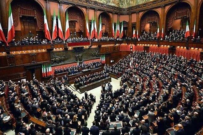 The Chamber of Deputies is the Lower House of Italy. Credit: Wikimedia Commons.