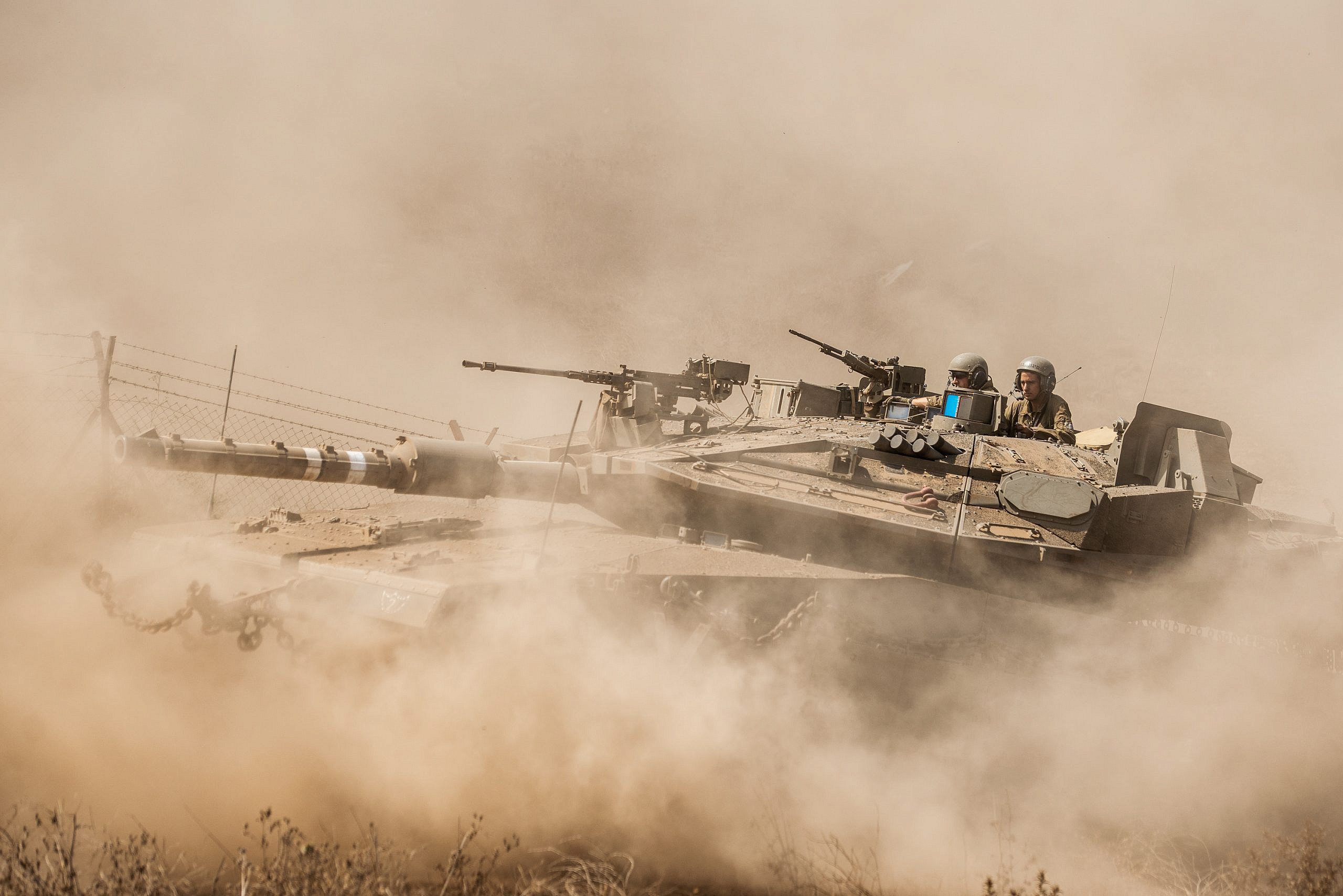 ‘We’re in a race against our enemies,’ says IDF tank battalion ...