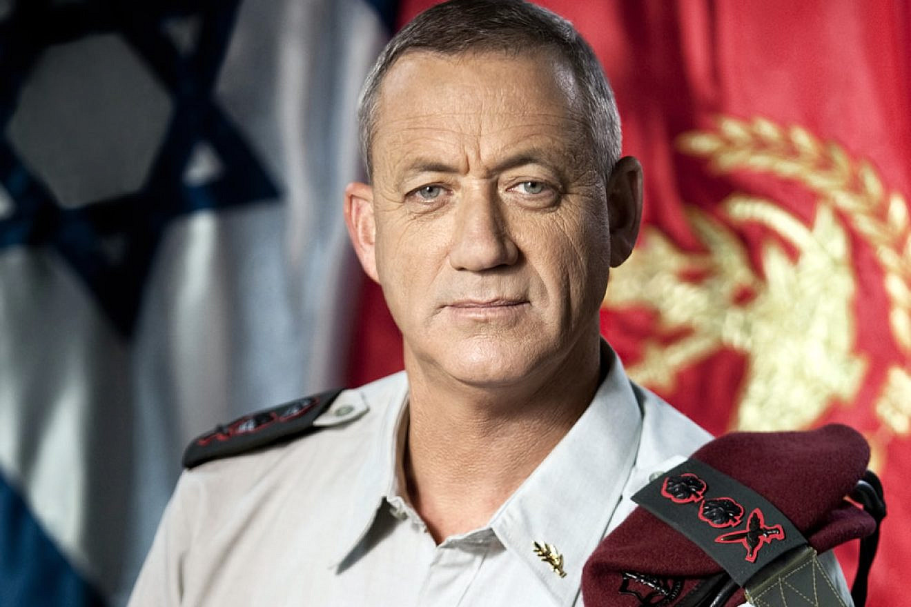 Israel Defense Forces Chief of Staff Lt. Gen. Benny Gantz. Credit: Wikimedia Commons.