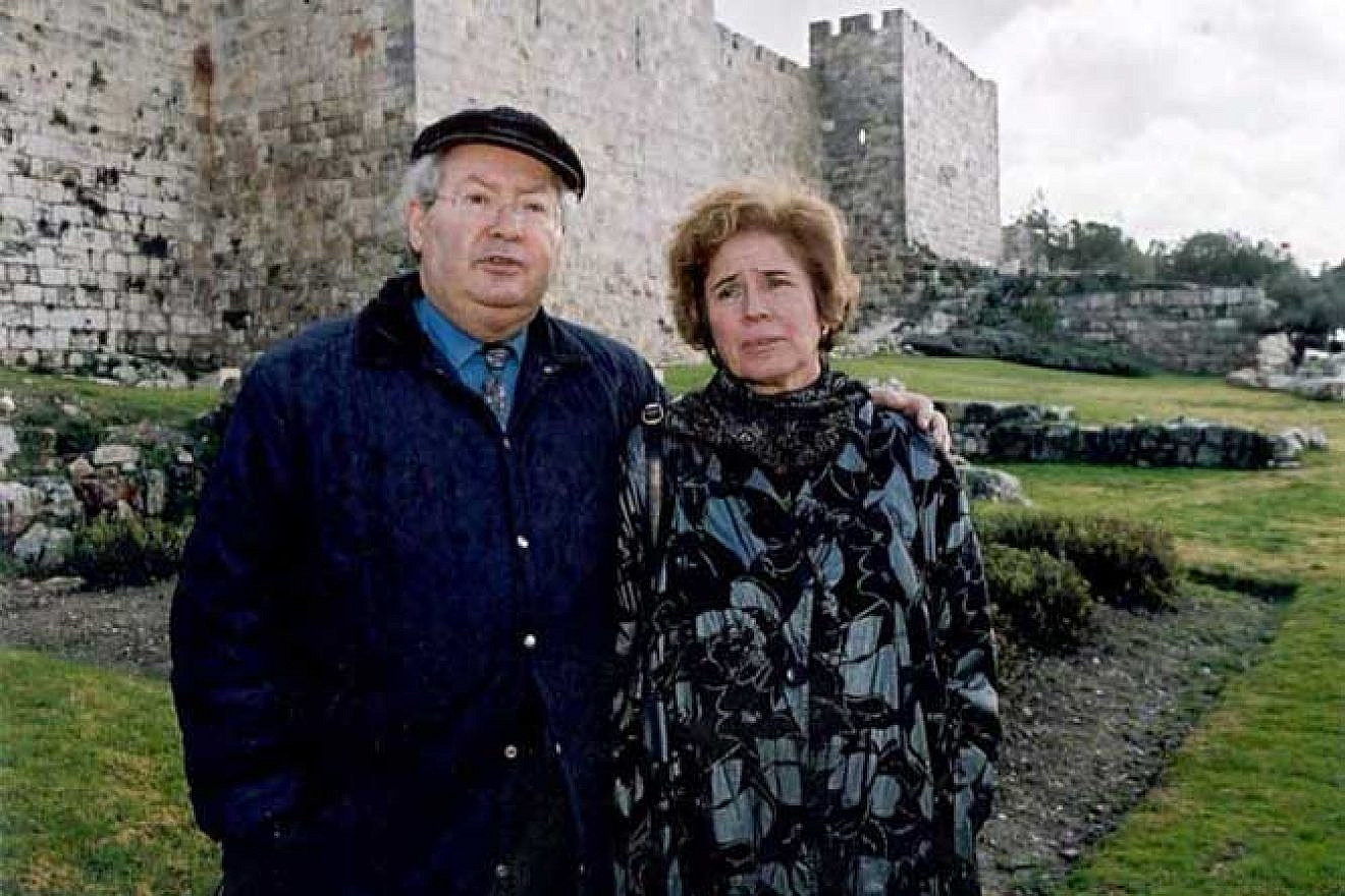 The Klarsfelds in Jerusalem in 2007. Source: The Klarsfeld Foundation.