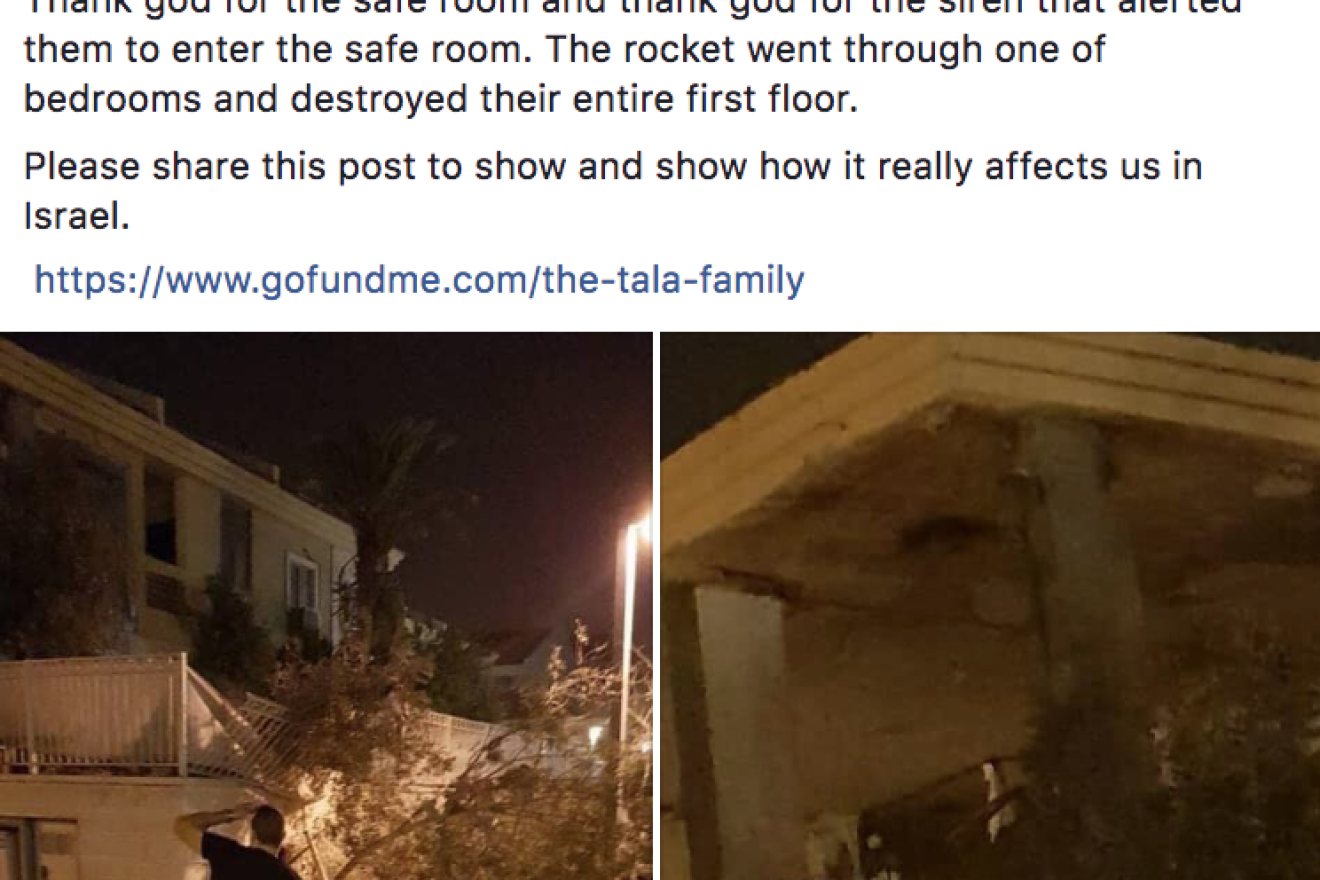 Garret David Facebook post.