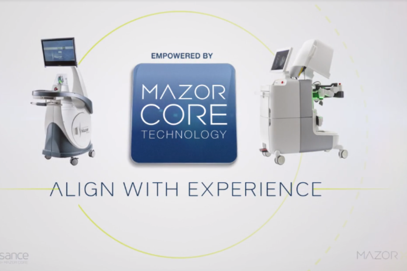 Mazor sold for $1.64 billion to Medtronic in September 2018. Source: Mazor.
