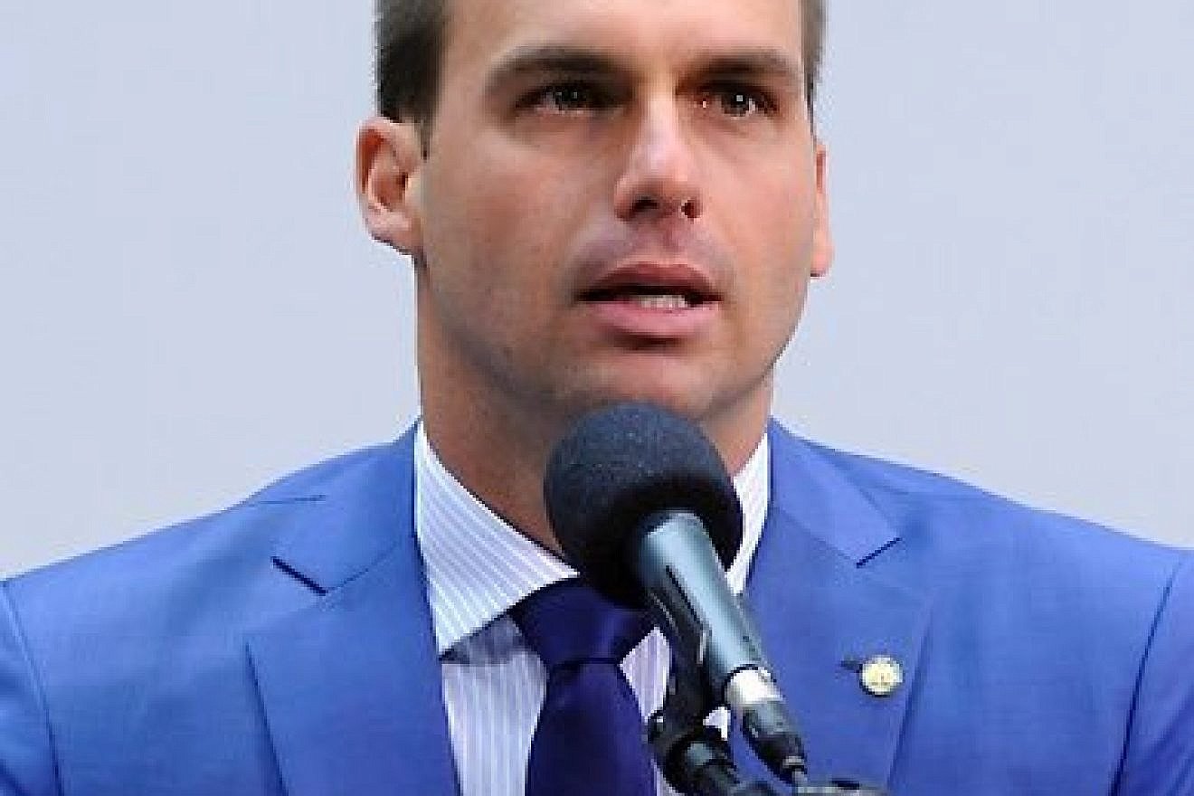 Eduardo Bolsonaro, son of Brazil's president-elect Jair Bolsonaro. Credit: Twitter.