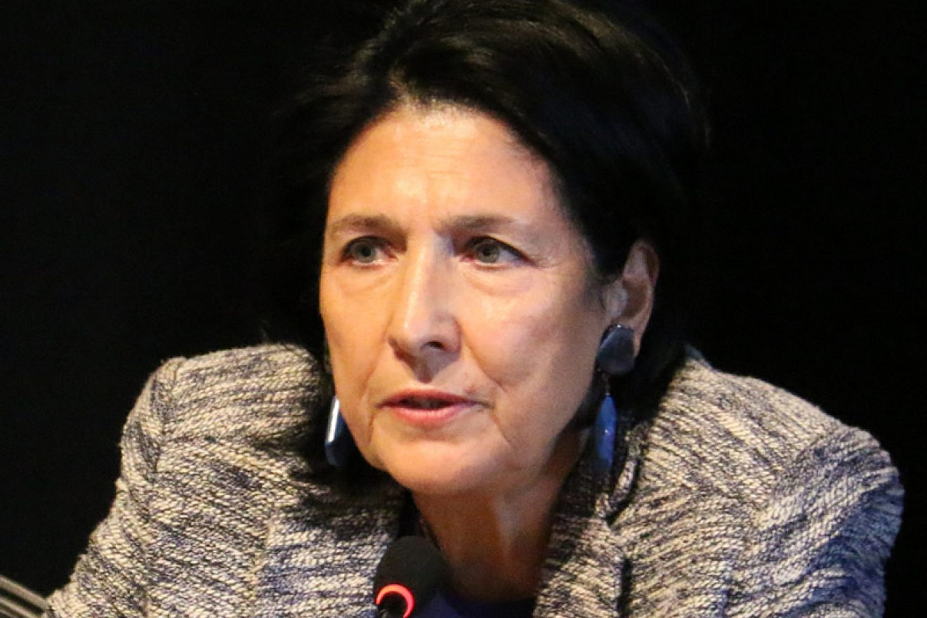 President of Georgia Salome Zurabishvili, who assumed office on Dec. 16, 2018. Credit: Wikimedia Commons.