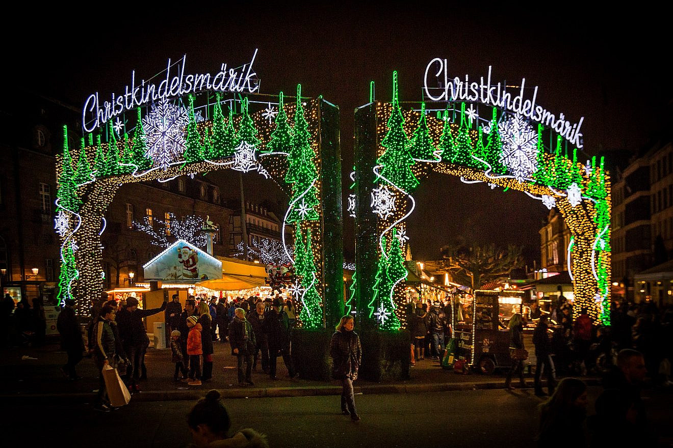 Strasbourg Christmas market. Source: Claude Truong-Ngoc.