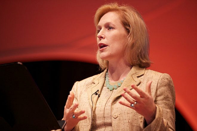 Sen. Kirsten Gillibrand (D-N.Y.) announced on Jan. 15, 2019, she has launched an exploratory committee to run for president. Credit: personaldemocracy/Flickr.